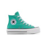 Converse Chuck Taylor All Star Lift Platform - Verde - Tênis Converse Chuck Taylor All Star Lift Platform - Verde - Tênis
