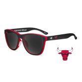 Knockaround NBA Premium Sport Chicago Bulls Sunglasses - Preto - Glasses