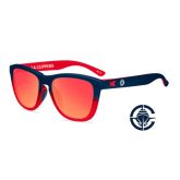 Knockaround NBA Premium Sport LA Clippers Sunglasses - Azul - Glasses
