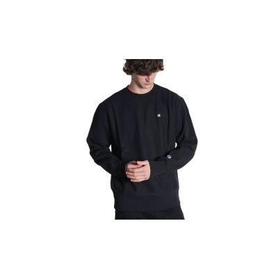 Champion Crewneck Sweatshirt - Preto - Moletom com capuz