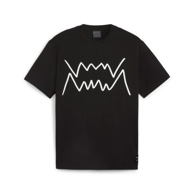 Puma Jaws Core Tee Black - Preto - Camiseta de manga curta
