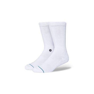 Stance Icon White Black - Branco - Meias