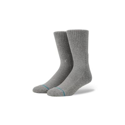 Stance Icon Grey Heather - Cinza - Meias