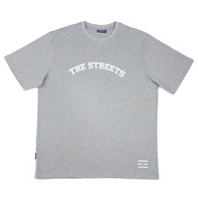 The Streets Grey Tee - Cinza - Camiseta de manga curta The Streets Grey Tee - Cinza - Camiseta de manga curta