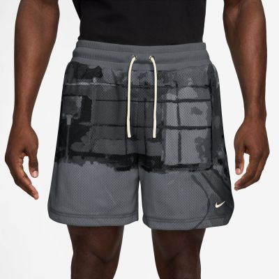 Nike Dri-FIT 5" Mesh Basketball Shorts - Cinza - Calção