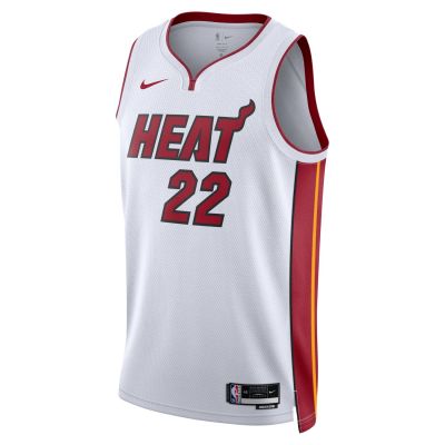 Nike NBA Dri-FIT Miami Heat Association Edition 2022/23 Swingman Jersey - Branco - Jersey