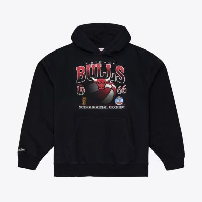 Mitchell & Ness NBA Street Graphics Core Hoodie Chicago Bulls - Preto - Moletom com capuz Mitchell & Ness NBA Street Graphics Core Hoodie Chicago Bulls - Preto - Moletom com capuz