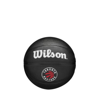 Wilson NBA Team Tribute Mini Toronto Raptors Size 3 - Preto - Bola